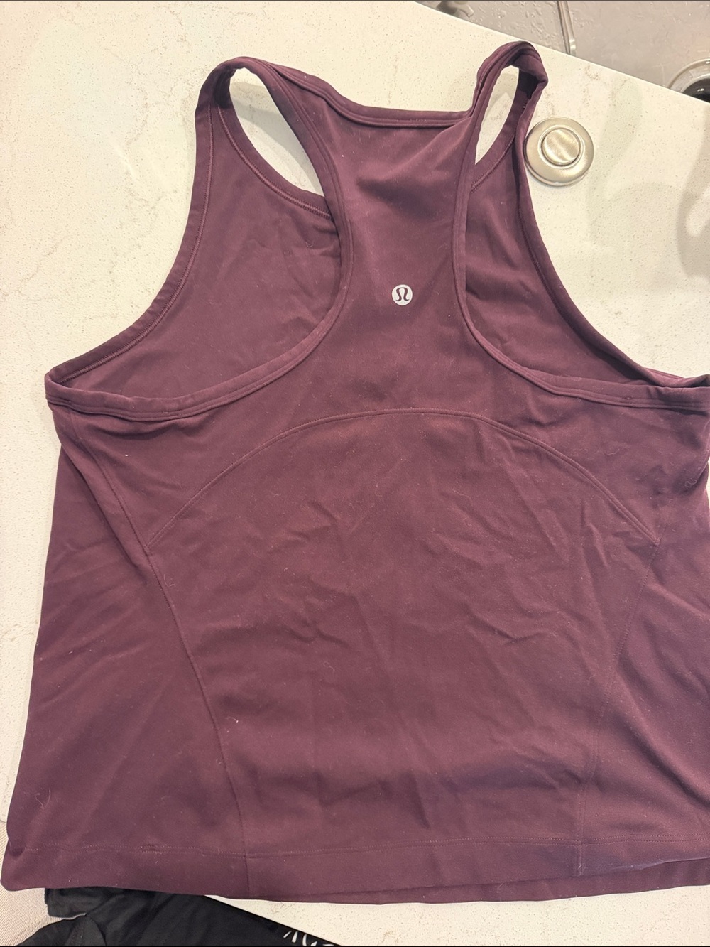 lululemon athletica Plum Racerback Tank Top - Picture 2 of 2